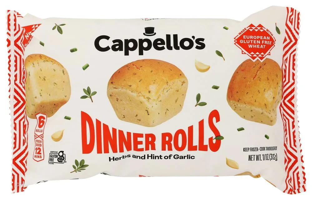 CAPPELLOS Dinner Rolls with Garlic and Herbs, 11 OZ