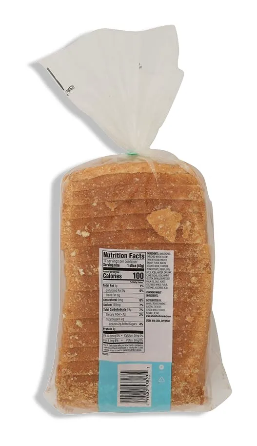 365 by Whole Foods Market Classic White Bread, 24 OZ