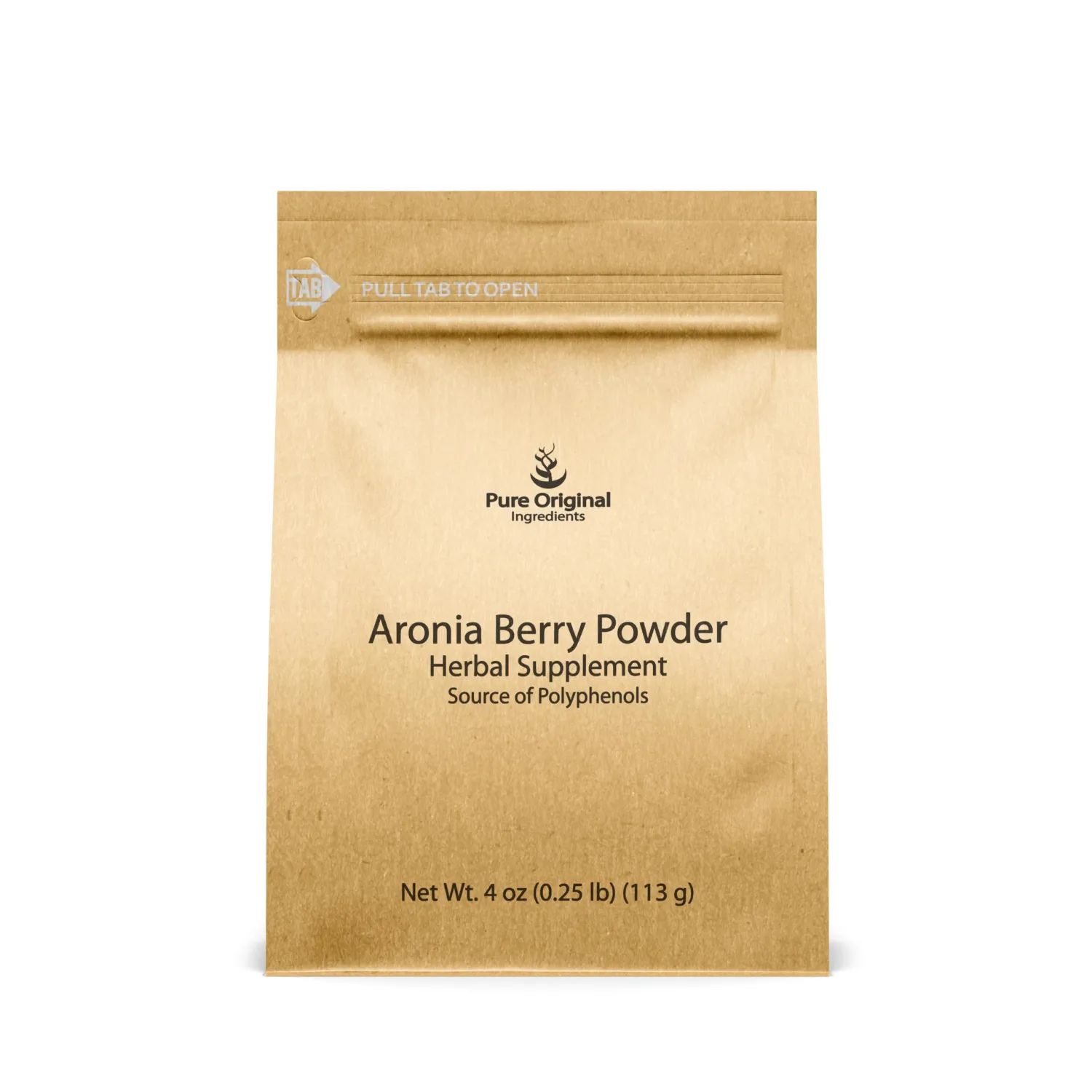 PURE ORIGINAL INGREDIENTS Aronia Berry Powder (4 oz) Fruit Supplement Extract, Always Pure, No Additives Or Fillers