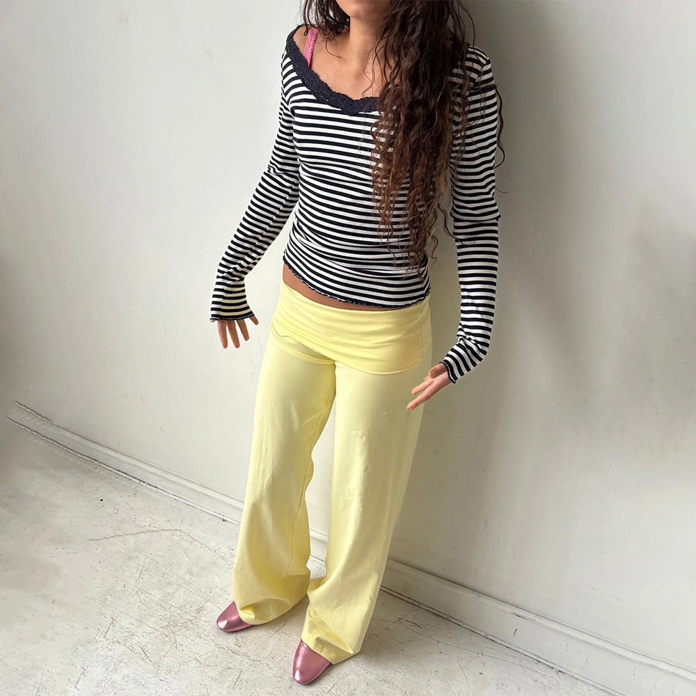 Wide-leg, Relaxed-fit, Slimming Casual Pants For Women