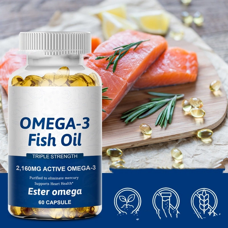 High-Concentration Deep-Sea Fish Oil Softgels