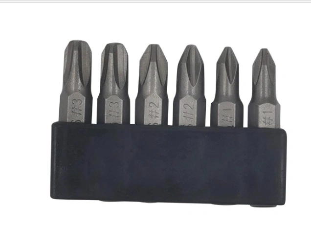 Short Bit Set For Electric Screwdrivers Compatible With Sockets Hex And Phillips Heads Magnetic Accessories