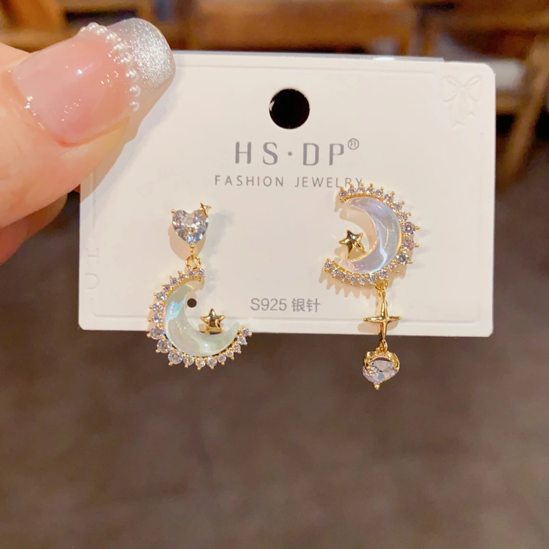 Personalized Asymmetrical Tassel Earrings