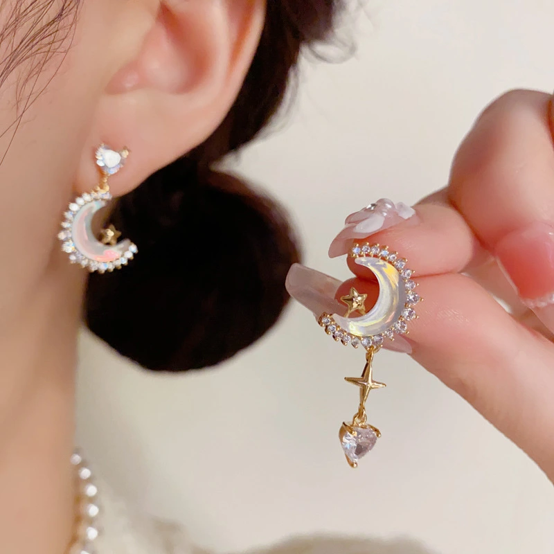 Personalized Asymmetrical Tassel Earrings