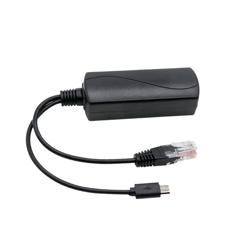 Factory Wholesale MicroUSB Port POE Splitter
