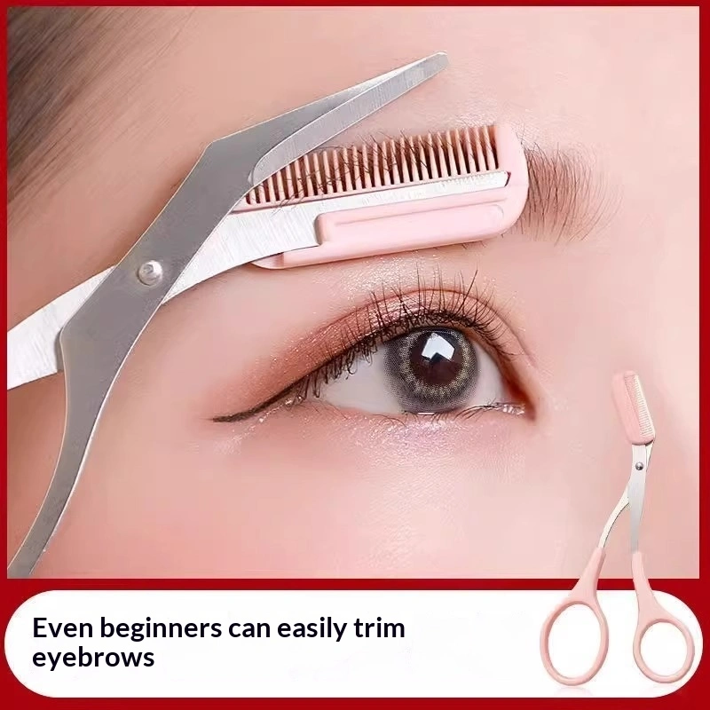 New Eyebrow Trimmer With Comb For Shaping And Trimming Eyebrows