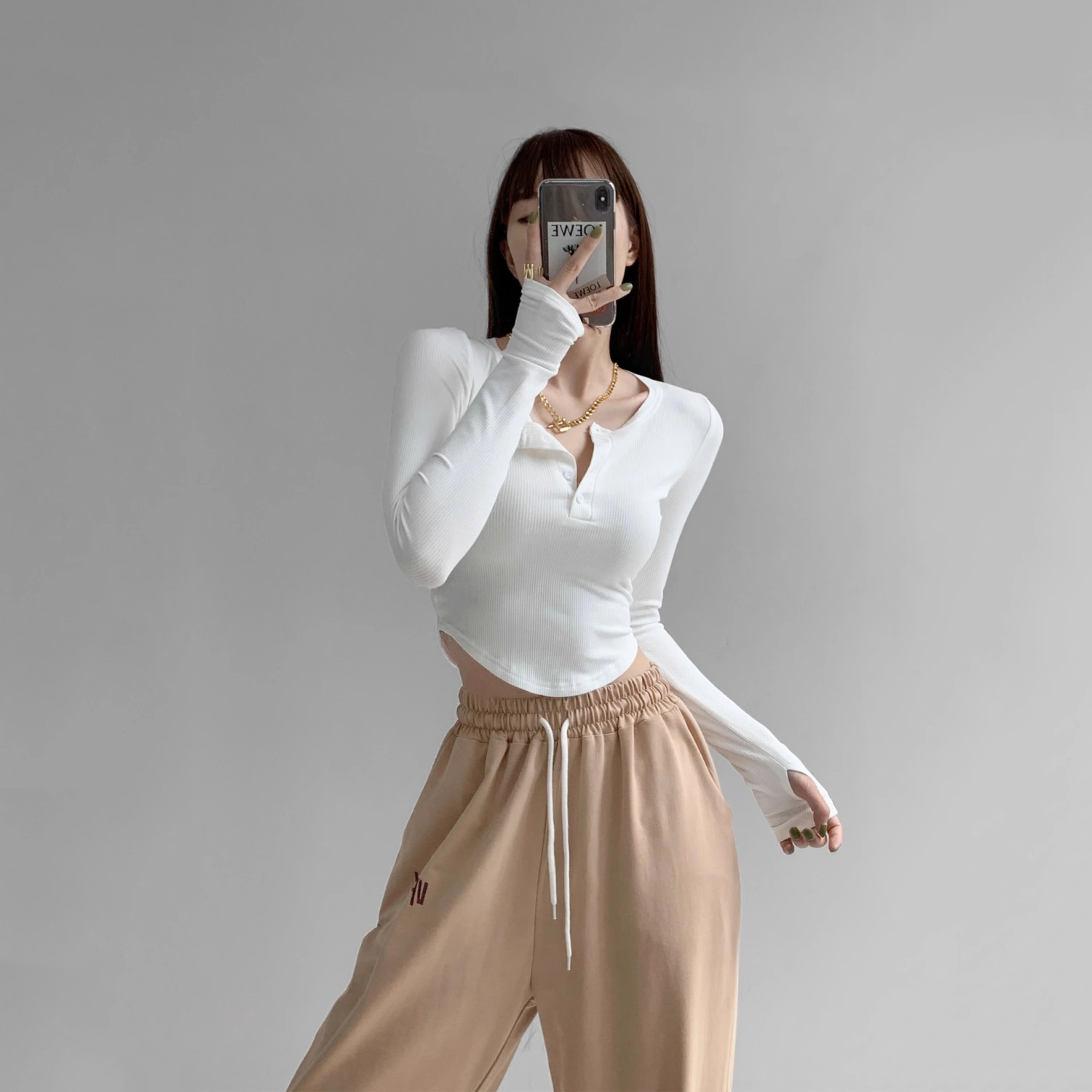 Women's Slim-fit Spicy Girl Short Top