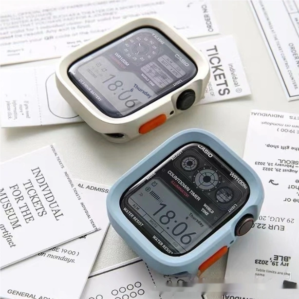 Frosted Protective Electroplated Watch Case