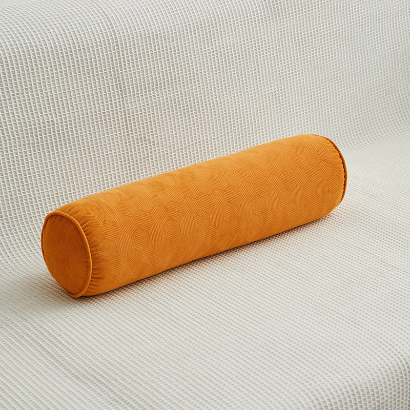 Solid Color Minimalist Home Use Sofa Cylindrical Pillow