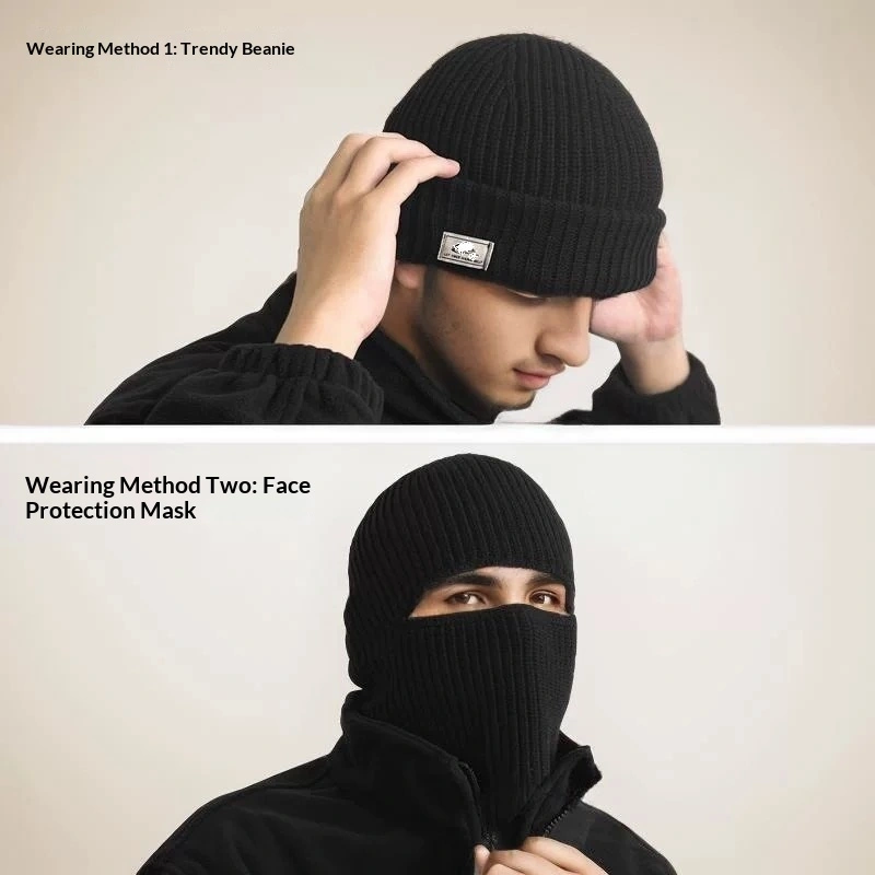 Knitted Hat Men's Woolen Hat