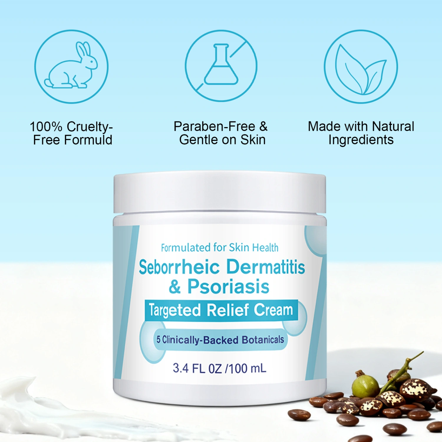 New Seborrheic Dermatitis Cream A Moisturizing Skincare Cream That Nourishes And Soothes The Skin