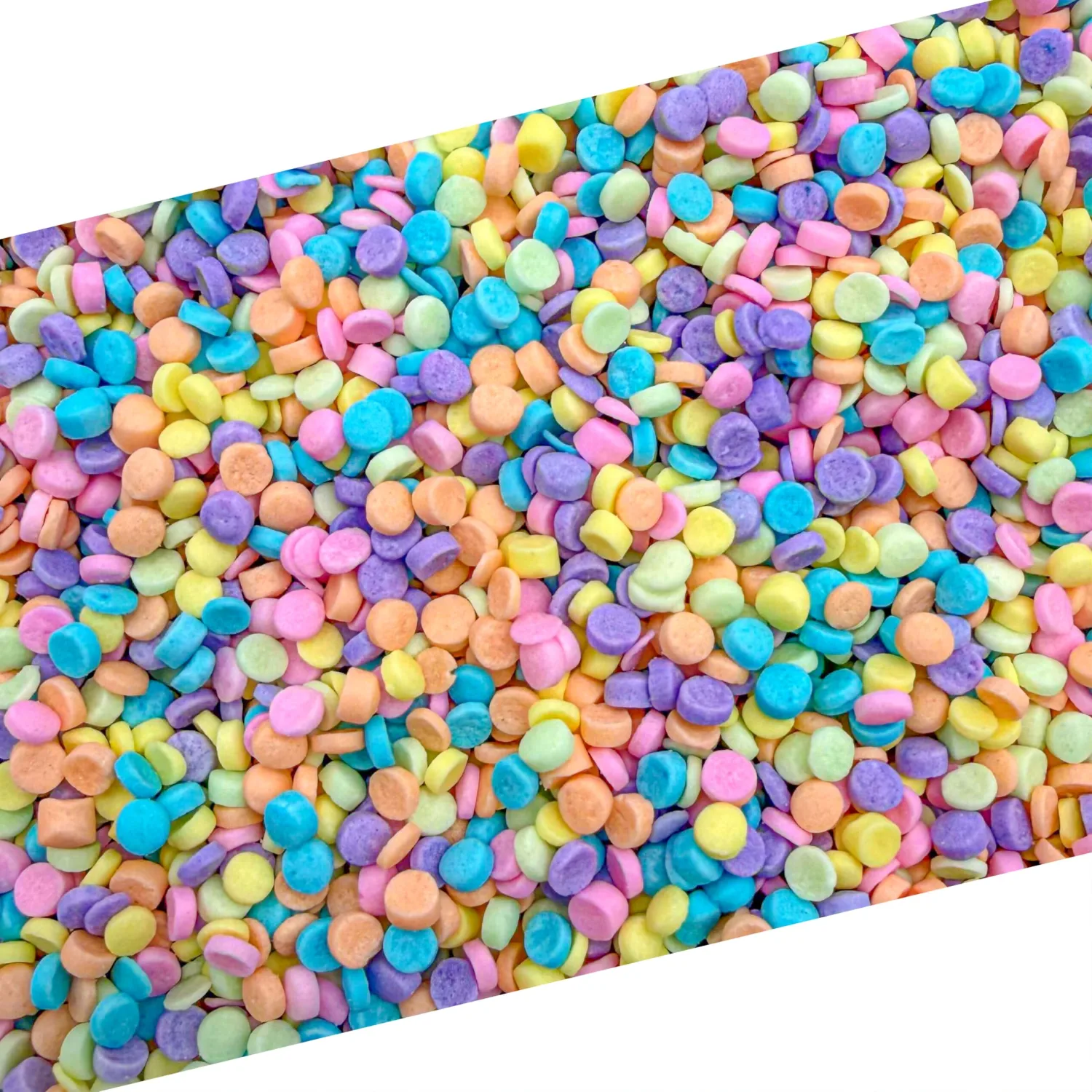 Easter Sprinkles | 8 Ounce Bag | Pastel Sprinkles for Cake Decorating and Baking | Colorful Spring Confetti | Pastel Dessert Toppers for Cupcakes and Cookies
