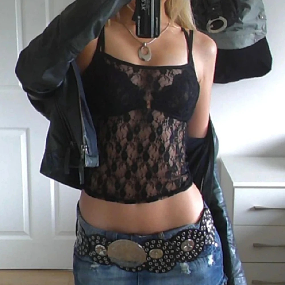 European And American Ladies Lace Sling Fashion Vest