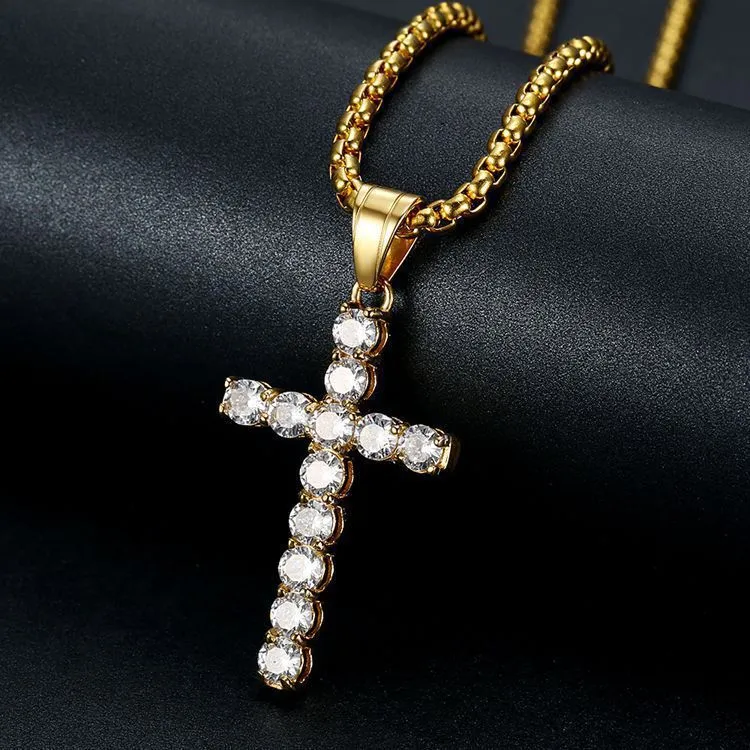 Hot-selling Titanium Steel Fade-resistant Necklace In European And American Styles For Cross-border E-commerce