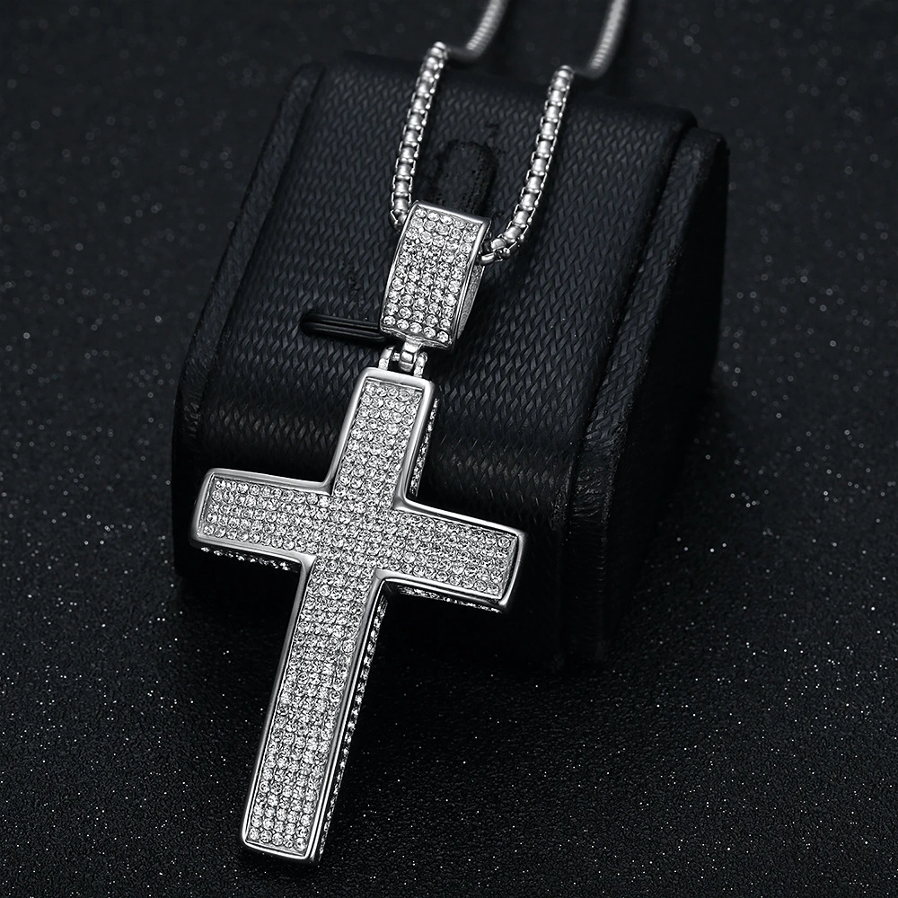 Euro-American Cross-Border Hip-Hop Jewelry Pendant Necklace