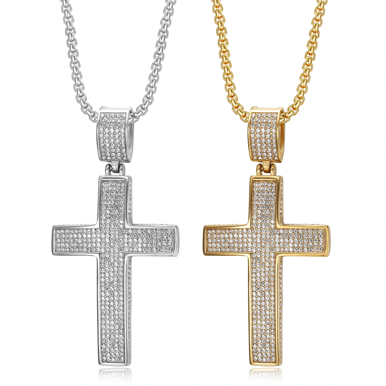 Euro-American Cross-Border Hip-Hop Jewelry Pendant Necklace