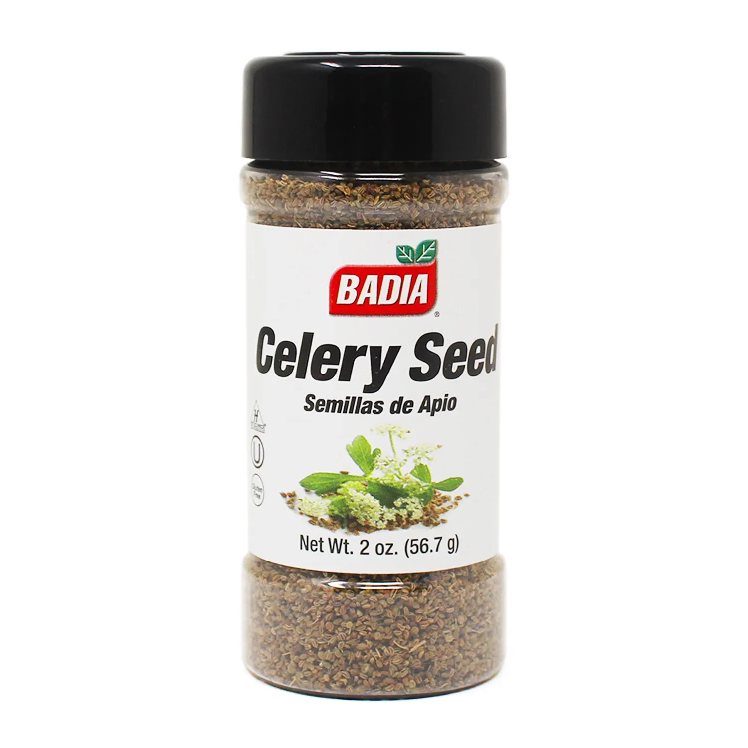 Badia Celery Seed, 2 oz – Aromatic Whole Seeds for Pickling, Salads, Dressings, Soups & Seafood Seasoning