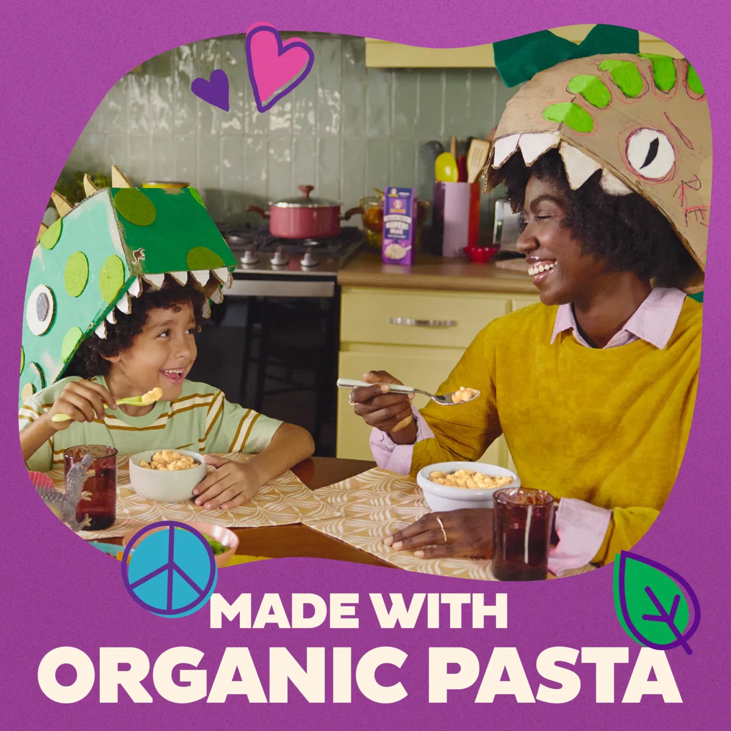 Annie's Super! Mac Shapes and Real Aged Cheddar, Made with Organic Pasta, 6 oz