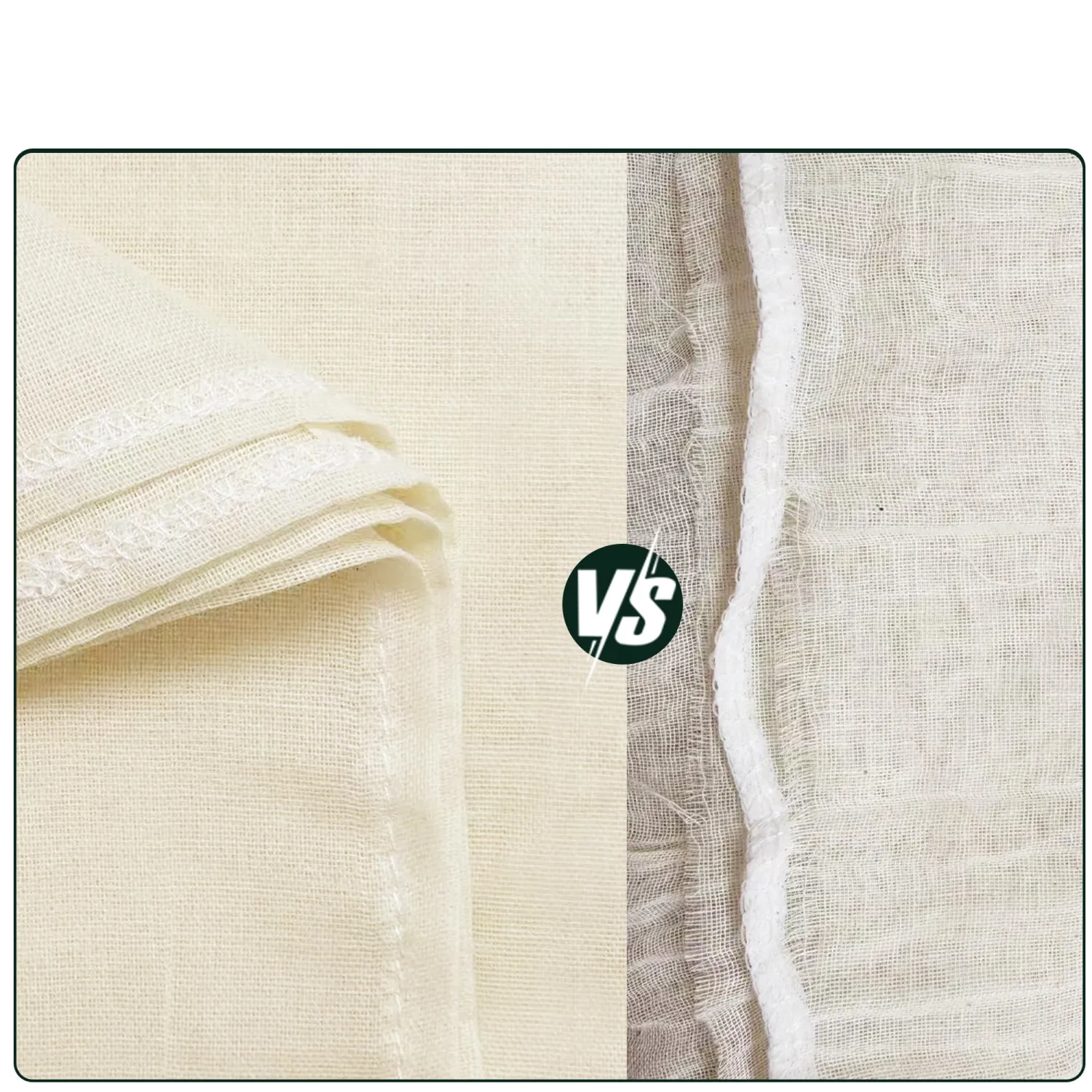 Grade 100 Cheesecloth for Straining, 15 Pack Precut Unbleached Cotton, Hemmed Edges, Reusable 56 x 42 Weave, 10 pcs 20 x 20 + 5 pcs 15 x 15 for Yogurt, Cheese, Nut Milk, Cooking