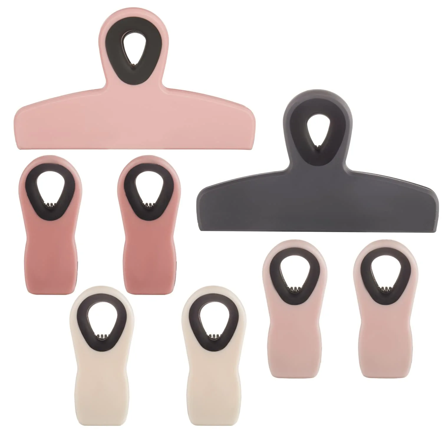 Pink Magnetic Food Clips (8pcs) - Chip, Bag & Food Clips