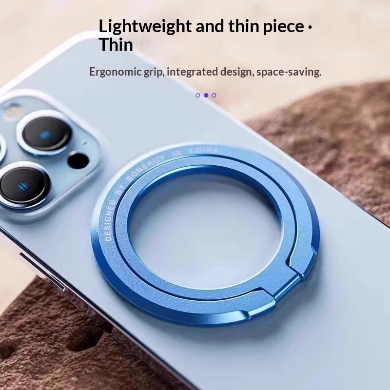 Magnetic Ring Buckle Stand Ultra-thin Desktop Phone Stand Ultra-thin Portable Multi-functional Adjustable Stand
