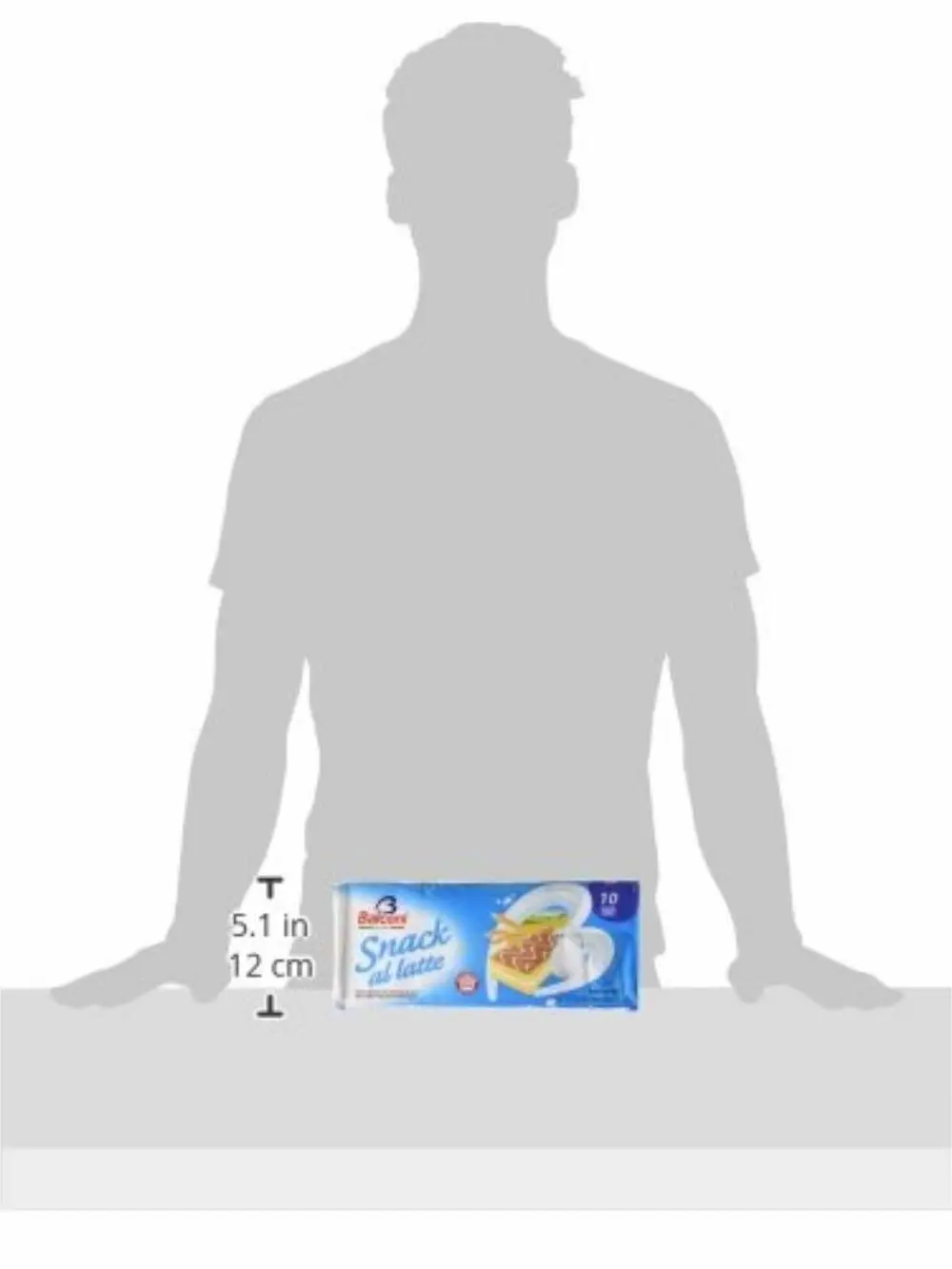 Balconi "Snack al Latte" Milk Sponge Cakes 280g / 9.9oz