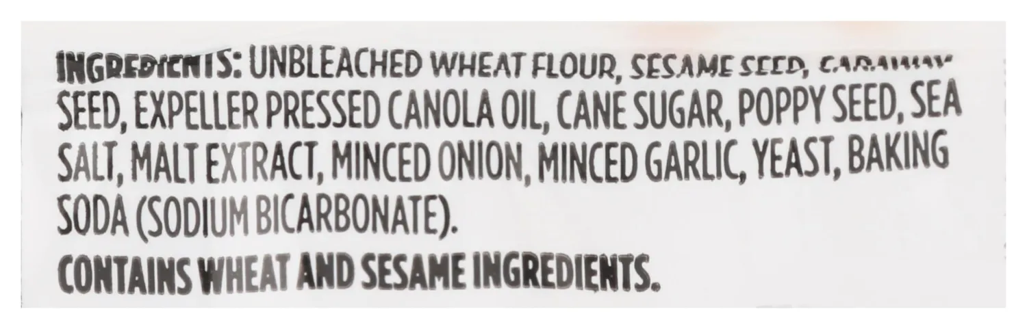 365 by Whole Foods Market, Everything Flavor Flatbread Crackers, 6.5 Ounce