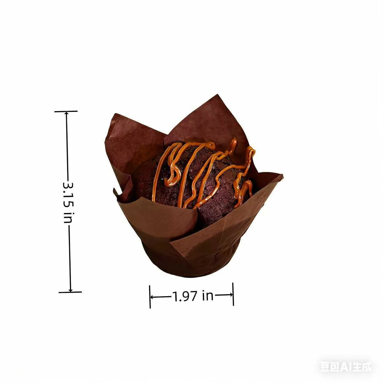 120Pcs Standard Size Tulip Cupcake Liners, Mixed-Color Baking Cups, Greaseproof Muffin Wrappers for Daily Baking