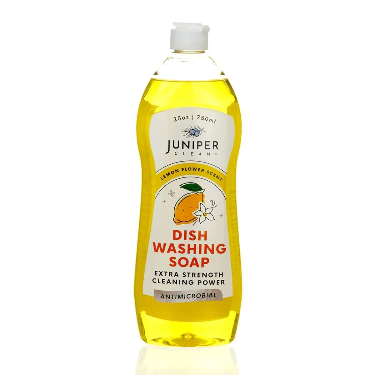 Dish Soap, Lemon Scent, Liquid Dish Washing Soap Squeeze Bottle 25 Fl Oz (Pack of 1)