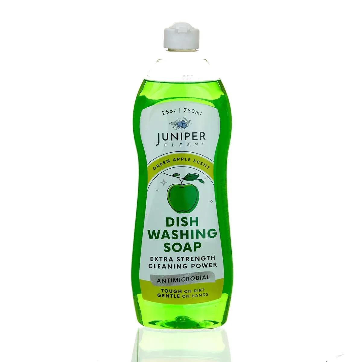 Dish Soap, Green Apple Scent, Liquid Dish Washing Soap Squeeze Bottle 25 Fl Oz (Pack of 1)