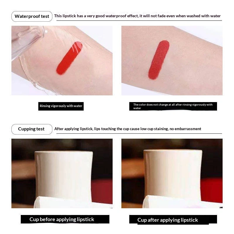 Little Golden Diamond Shimmer Lipstick Velvet Matte Opacity