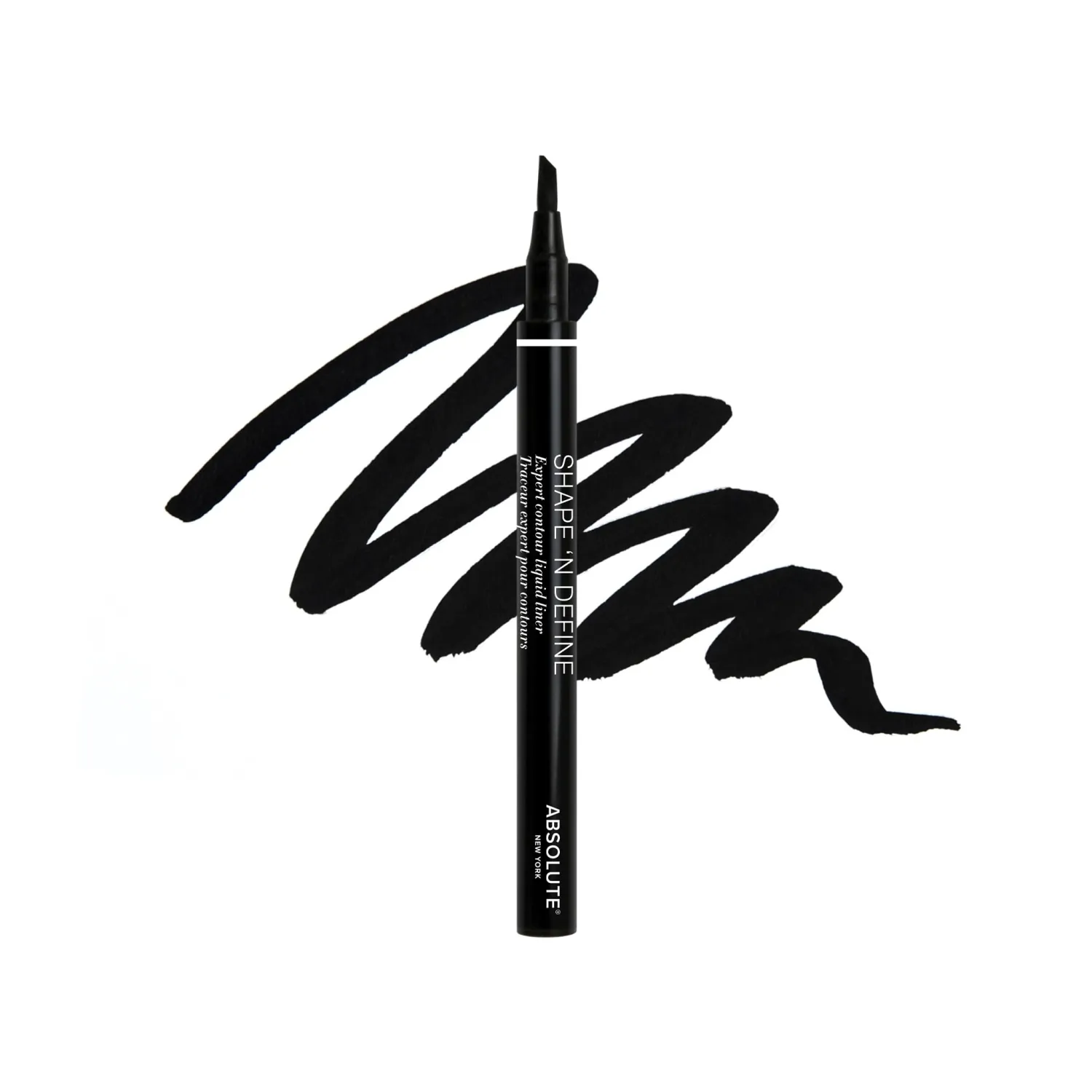 Absolute New York Shape N' Define Super Slim Angled Tip Double Ended Liner