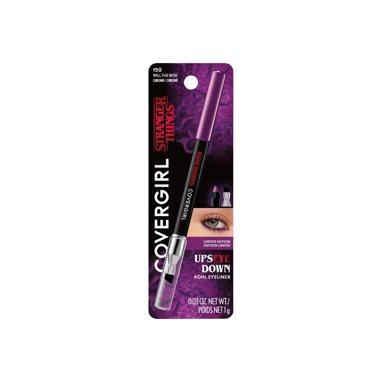 COVERGIRL x STRANGER THINGS UpsEYE Down Kohl Eyeliner- 150 Will the Wise