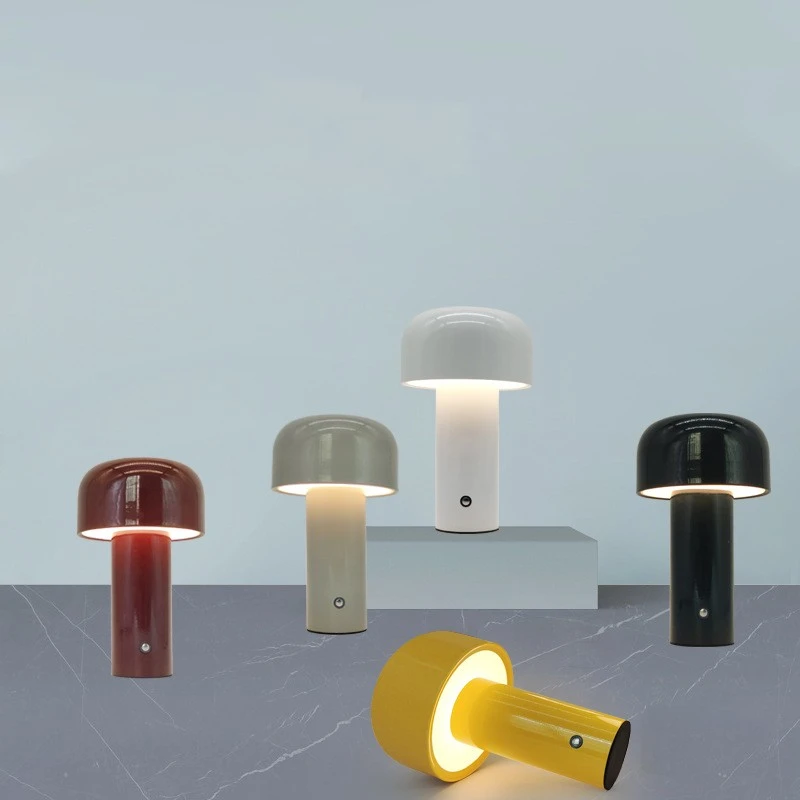 Retro LED Mushroom Light Living Room