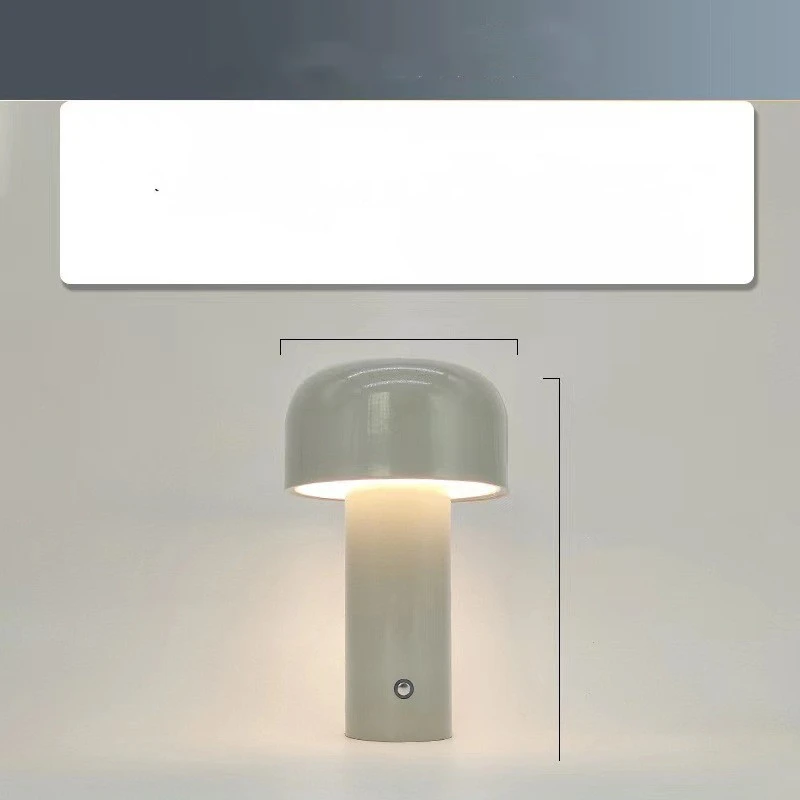 Retro LED Mushroom Light Living Room