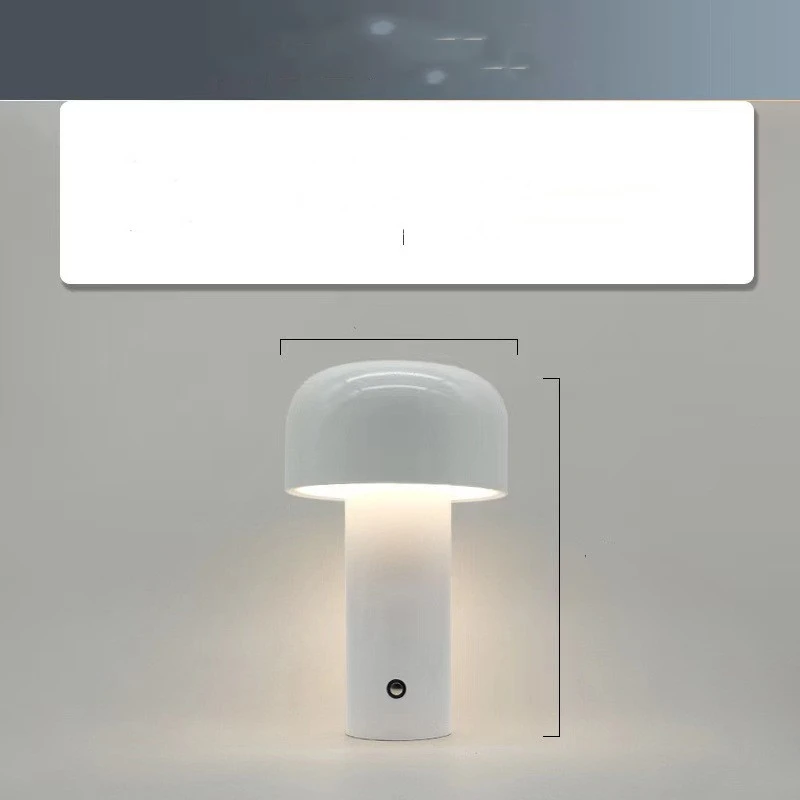 Retro LED Mushroom Light Living Room