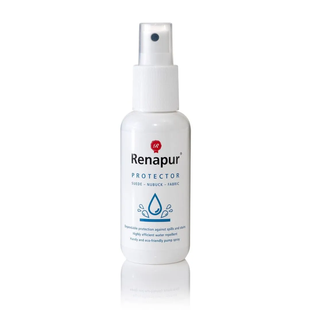 Renapur Suede, Nubuck, Fabric Waterproofing/Stain Protection — Eco-Friendly, Non-Toxic, for Shoes, Boots, Sneakers & Clothing (3.4 fl.oz) - Packaging May Vary