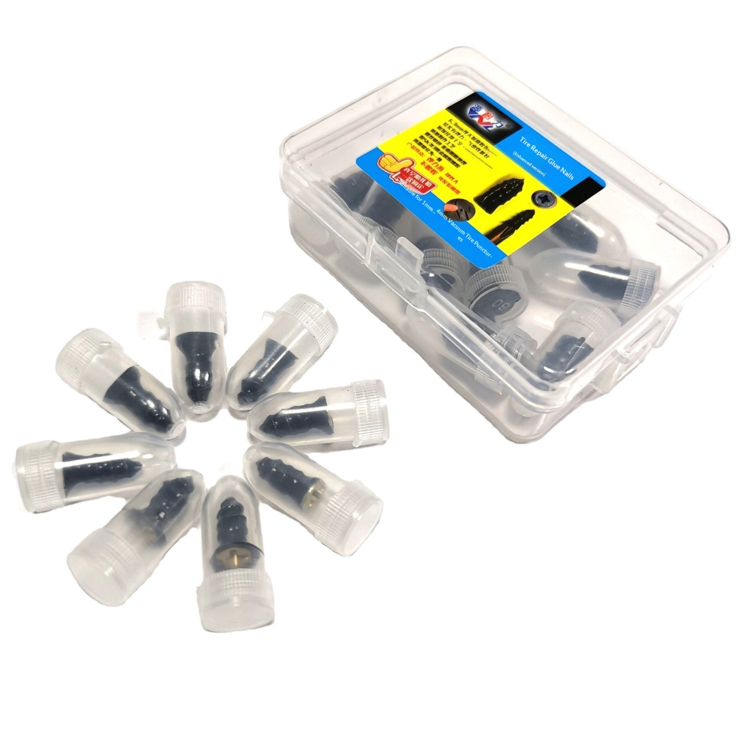 Tubeless Tire Quick-repair Tool Puncture-proof Self-service Patching Spikes That Require No Removal And Cause No Damag