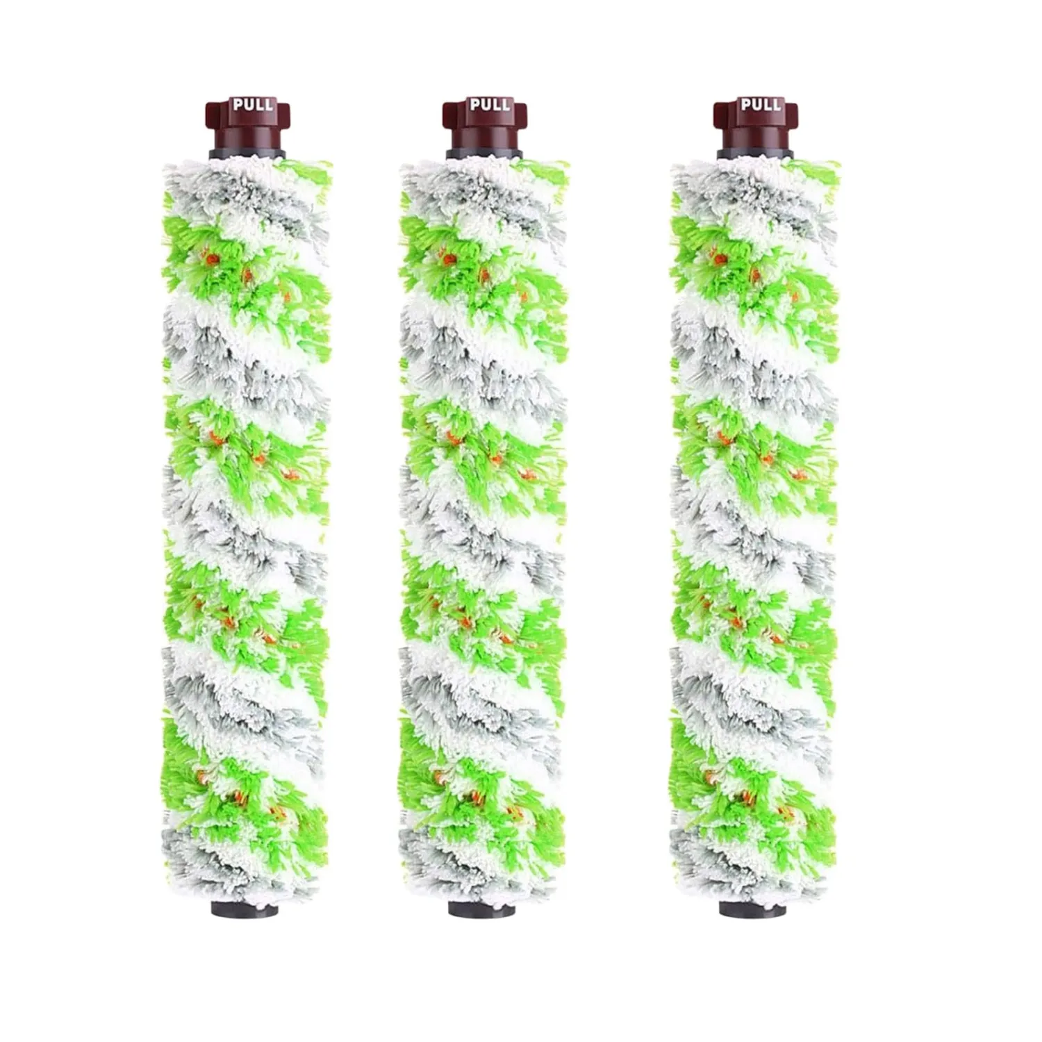 3 Pack Replacement 2460 Multi-Surface Pet Brush Roll, Brush Replacement Parts for Bissell CrossWave Pet Pro 3888A 1785, 2306A Cordless Wet Dry Vac, Replace Part# 1613568 &161-3568.