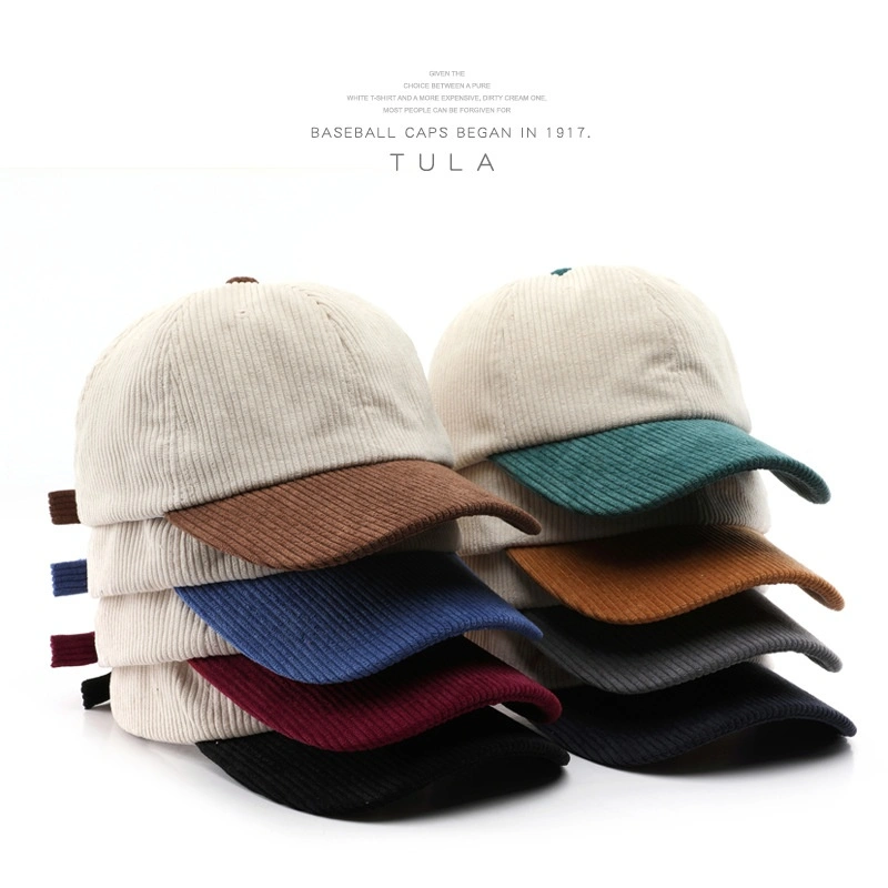 Women's Outdoor Solid Color Patchwork Baseball Cap