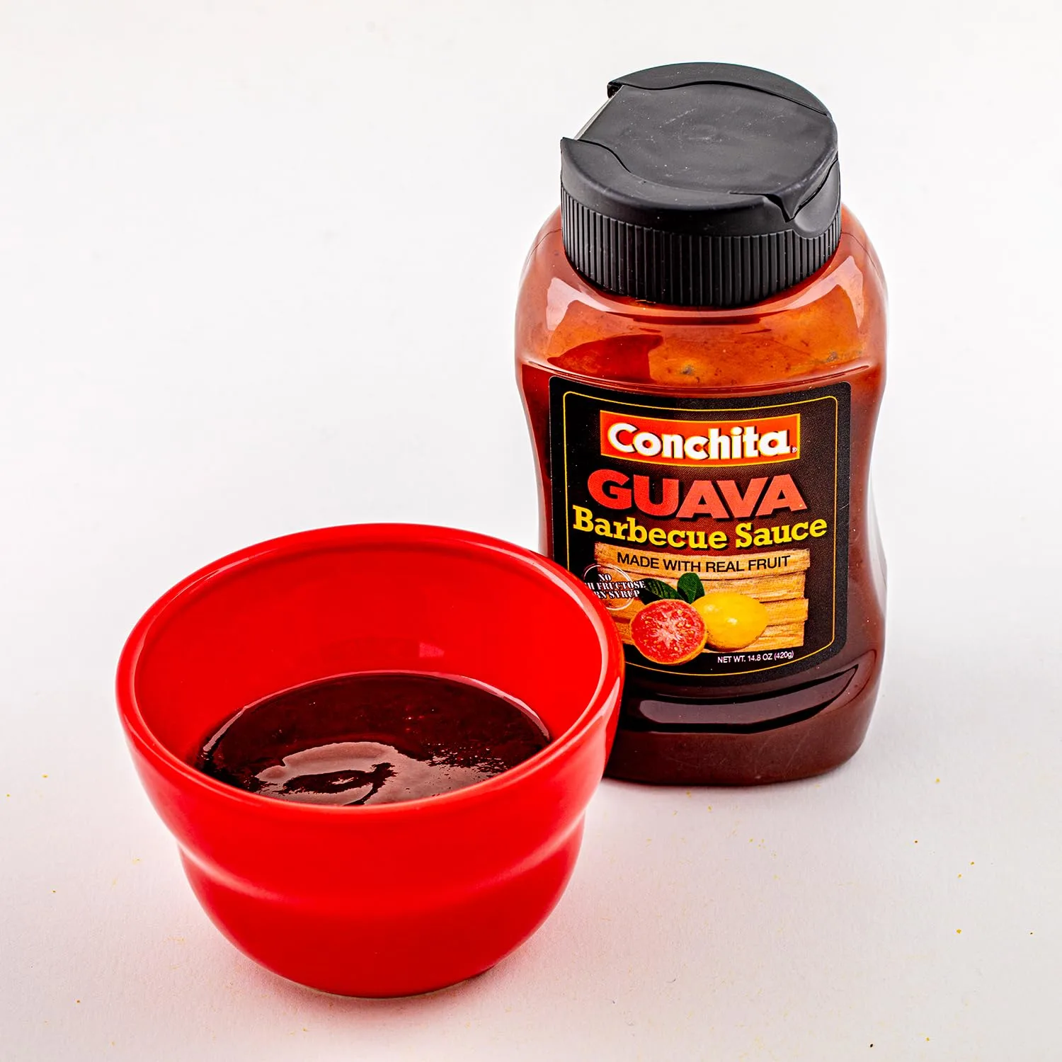 Conchita Guava BBQ Sauce, 14 oz - Taste of the Tropics - Perfect for Grilling, Marinating, and Dipping (Pack of 2)