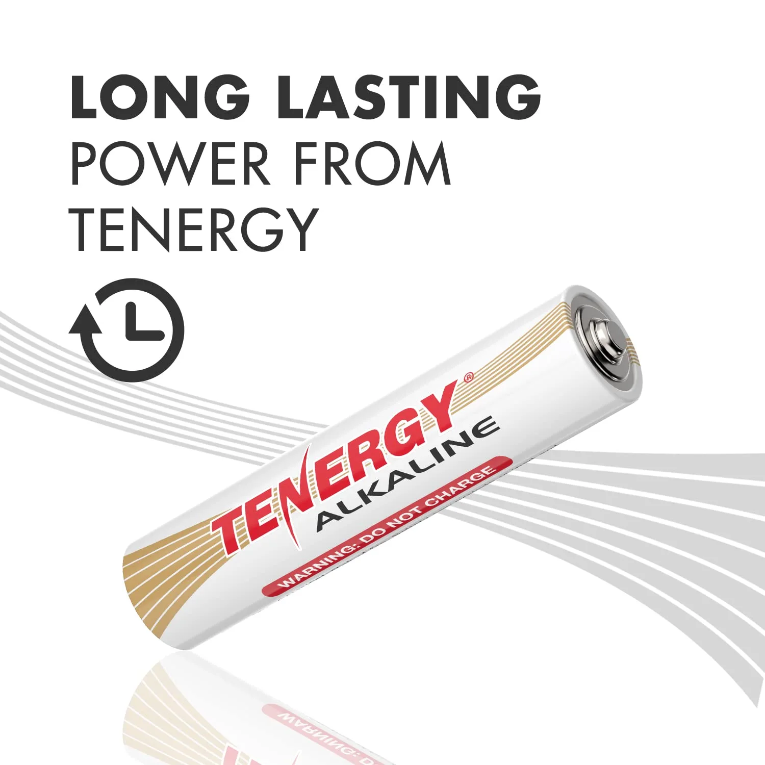 Tenergy 1.5V AAA Batteries, High Performance Alkaline AAA Non-Rechargeable Battery for Clocks, Remotes, Toys & Electronic Devices, 48 Pack