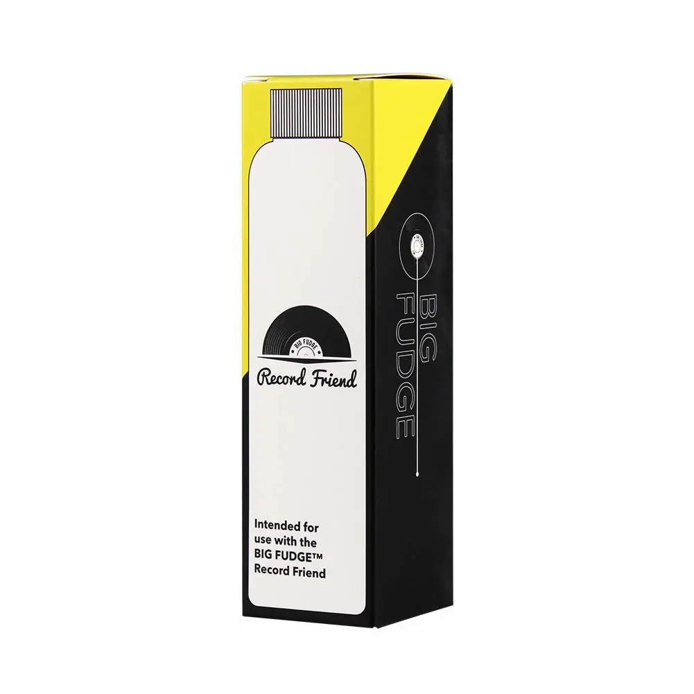 Big Fudge Vinyl Record Cleaning Solution - 150ml (5.1oz) Refill Bottle for Use Record Friend | Keep Your Collection Sounding Fresh As Ever!