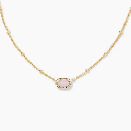 Fashionable Minimalist Electroplated Necklace
