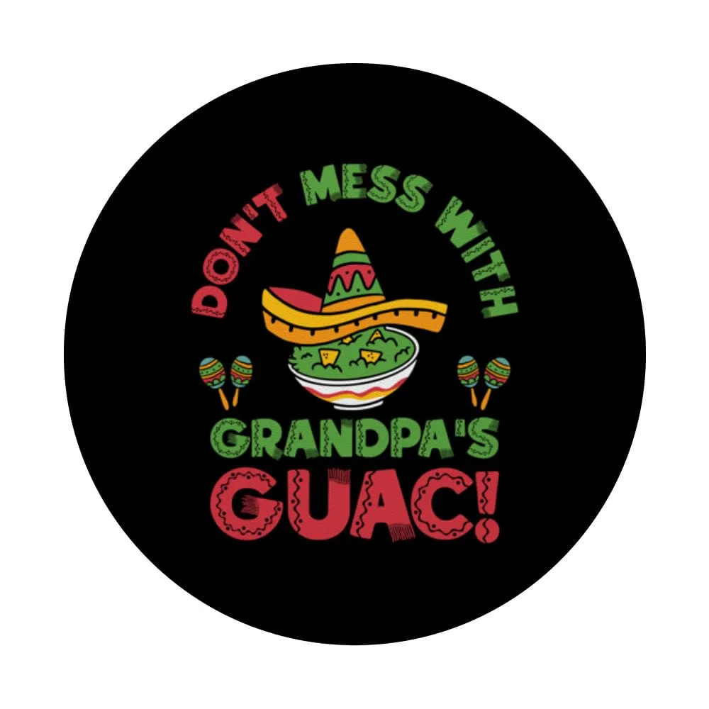 Cinco de Mayo Guacamole Mexico Fiesta Party Guac PopSockets Standard PopGrip