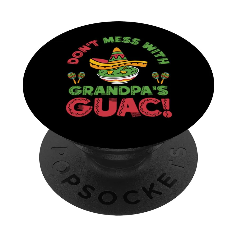 Cinco de Mayo Guacamole Mexico Fiesta Party Guac PopSockets Standard PopGrip