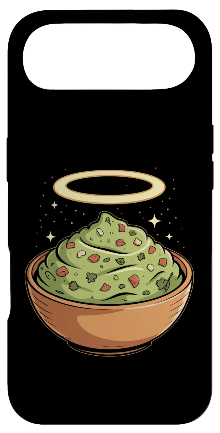 Holy Guac, Haloed Guacamole in Molcajete Case for iPhone Air