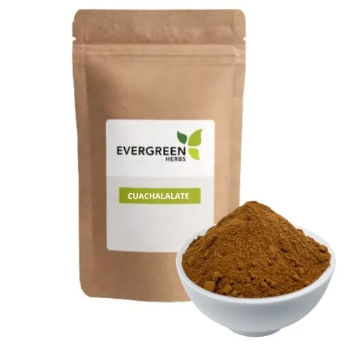Evergreen Herbs Cuachalalate Herb (Amphipetyglum Adstringens) - Resealable Stand Up Pouch to Ensure Freshness! (Powder)