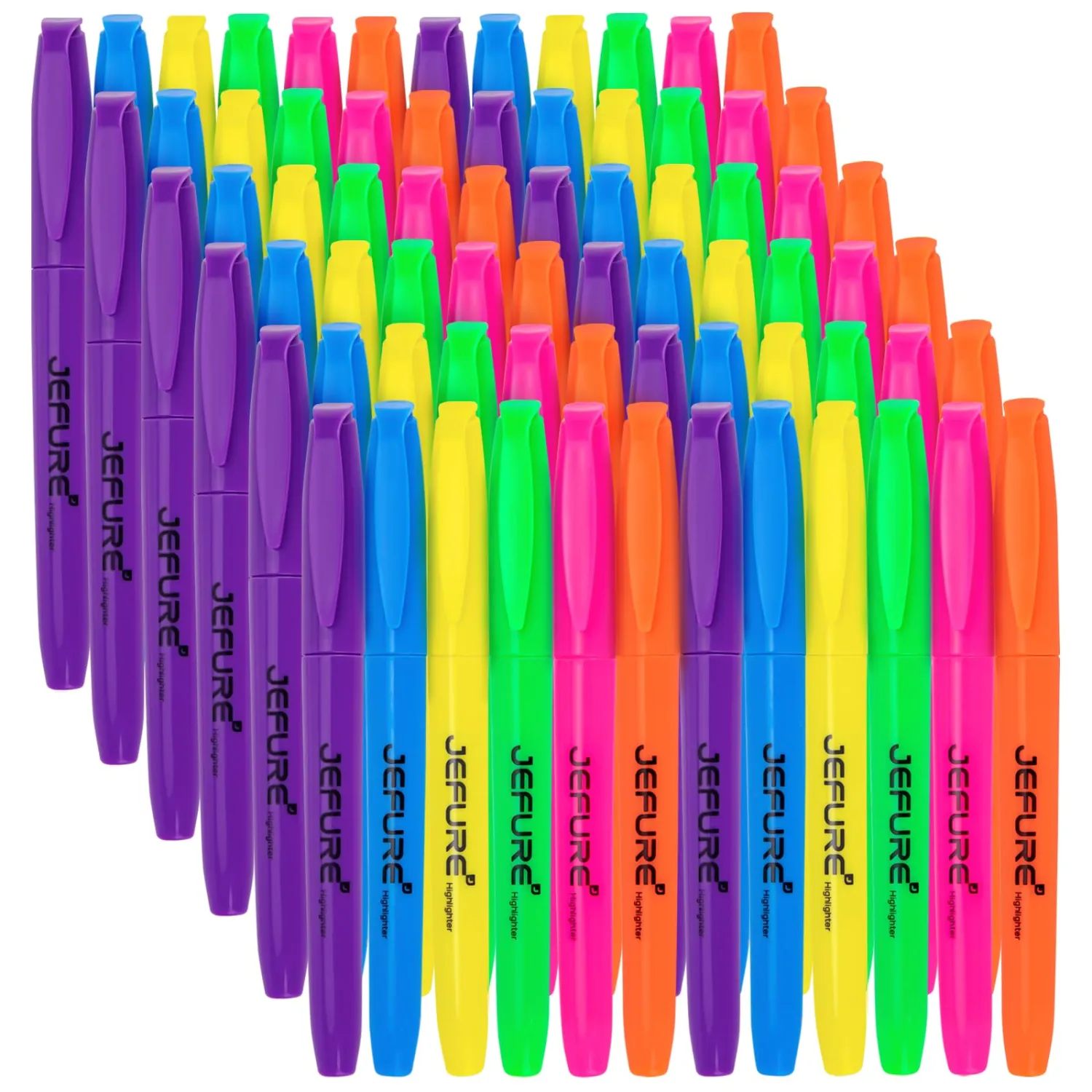66 Pcs Highlighters, Chisel Tip, Assorted Colors Bible Highlighters Bulk - Quick Dry, Ideal for Studying, Note-Taking, Office,School Supplies for Teachers