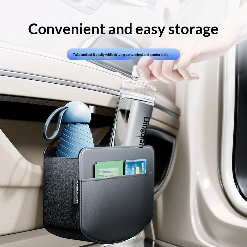 In-car Multi-function Door Storage Box Trinket Bag And Cup Holder